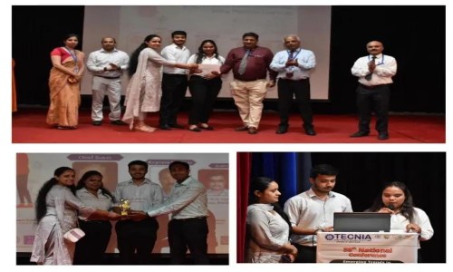 Ms Nupur Tyagi, Ishan and Vanisha( BBA 1st Year ) have won 1 St prize on 17 June 2023 in 38th national conference emerging trends in Cloud Computing using machine Learning in Technia Institute of Advanced studies.