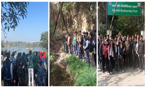 Educational trips for the first year students of BPIT to the Yamuna and Aravalli Biodiversity Parks were organized from 05.2.24 to 09.2.24.