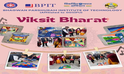 Viksit Bharat event held at BPIT in February 2024